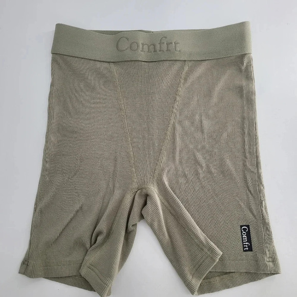 Comfrt Rib Contour Boxer shorts high rise comfy stretchy size small - Picture 1 of 7